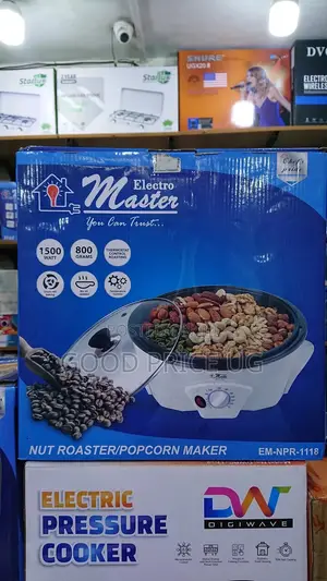 Electro Master Popcorn Maker/Nut Roaster EM-NPR-1118