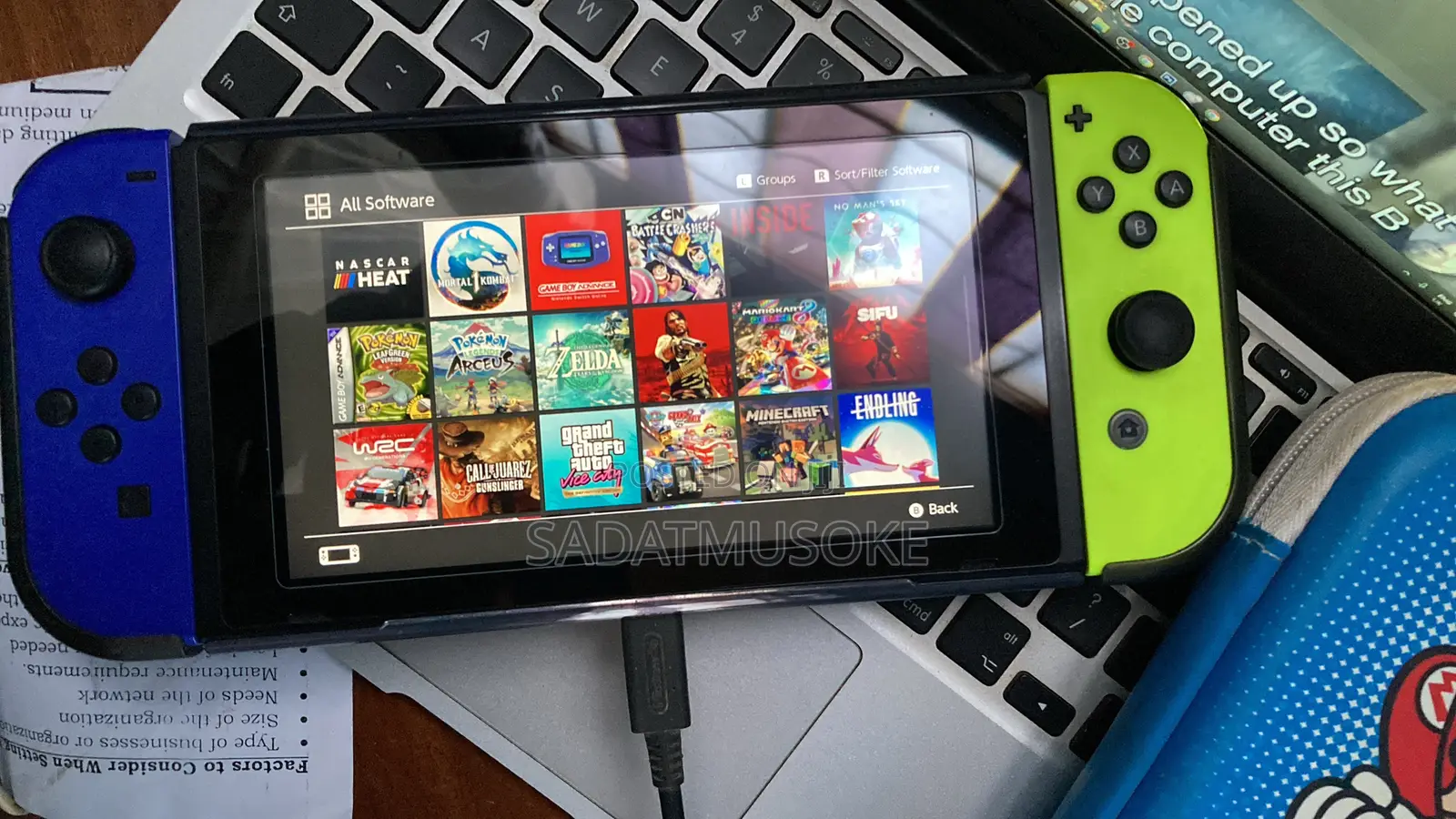 Nitendo Switch V1,V2 And Lite Jailbreak Service 20+ Games