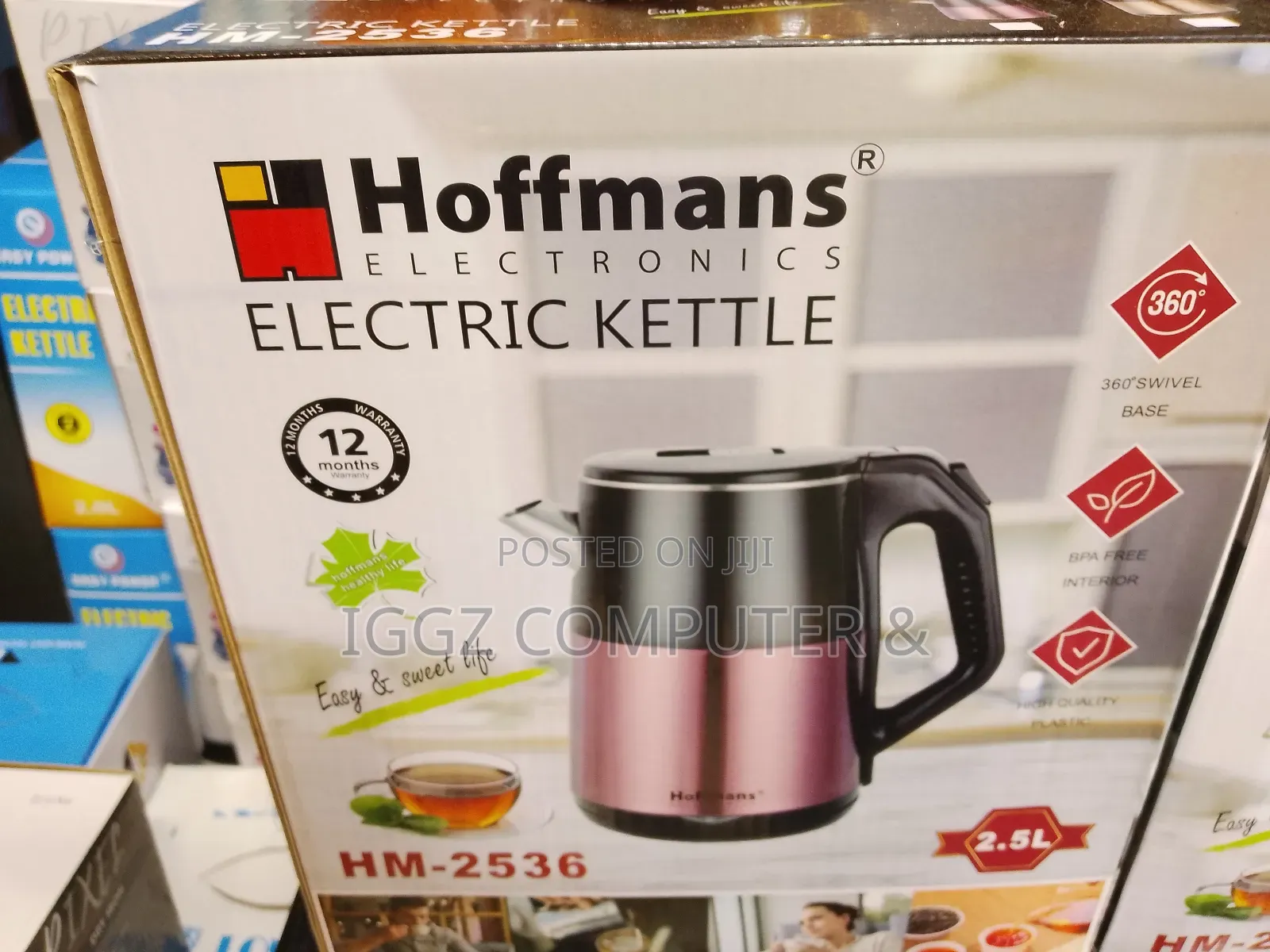 Hoffman Electric Kettle (Hm-2536)