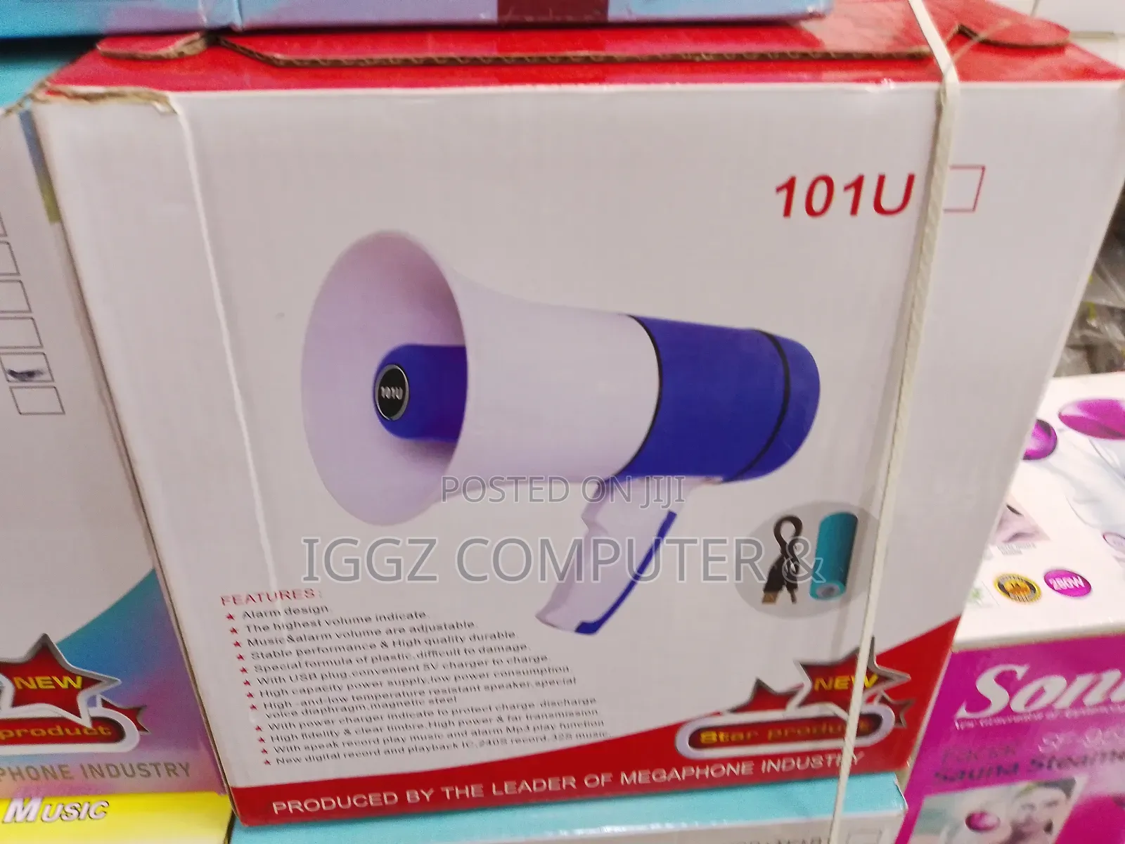 Small Sized Mega Phone 101U