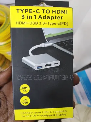 Type-C to HDMI 3 In1 Adapter