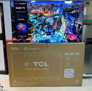 TCL 75inch 4k_qled UHD Smart TVS \\ Google TV \\ 75C655