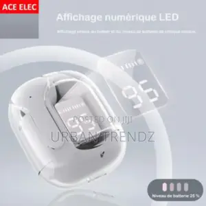 Ace Elec BT 5.3 ENC Mini Crystal Earbuds 25hours Playtime