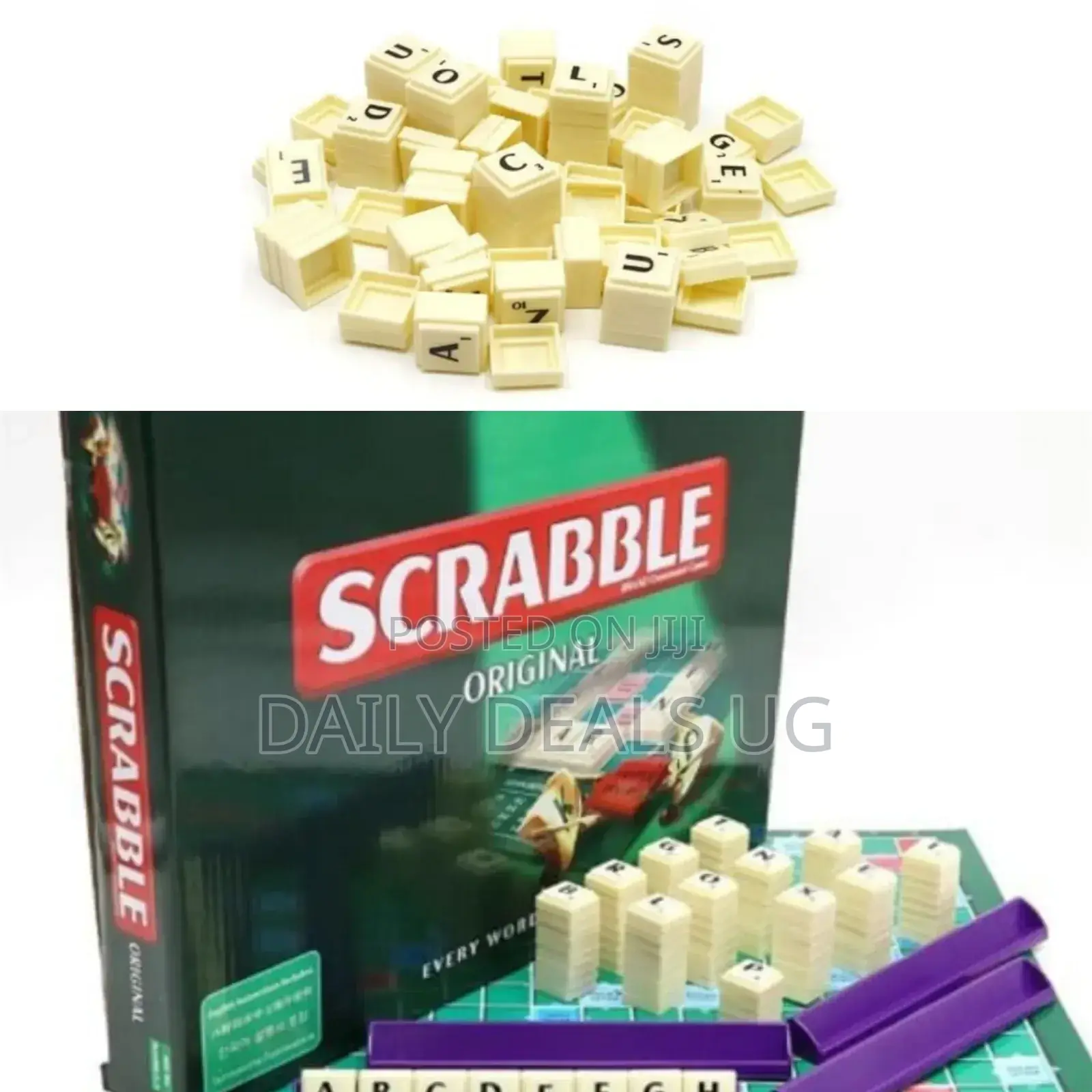 Letter Scrabble Game Board