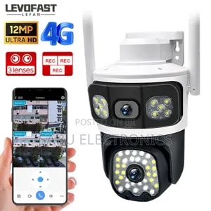 4g Security Surveillance Camera- With 128gb Memory Card