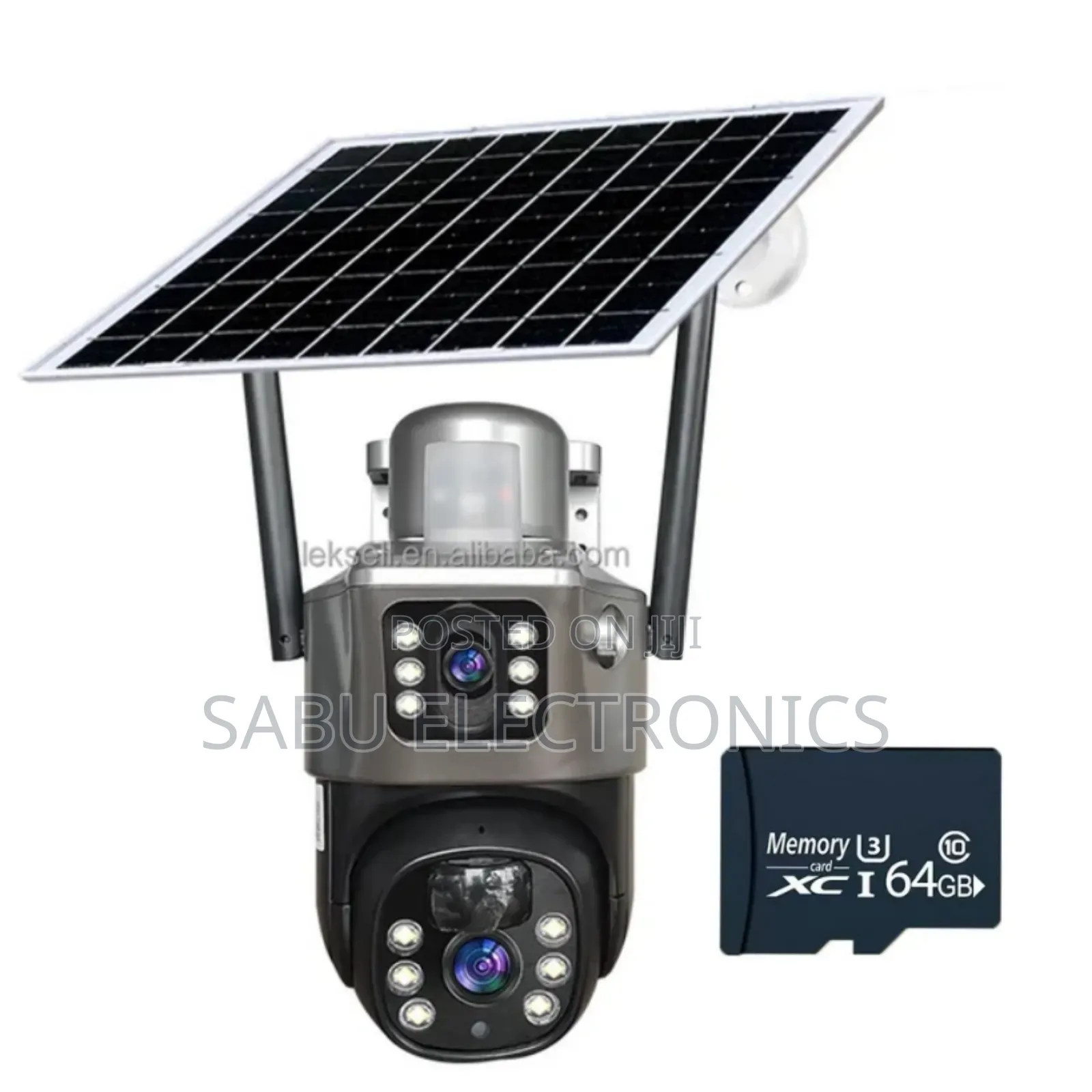 4g Solar-Powered Security Camera - With 64gb Memory Card