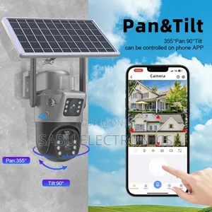 4g Solar-Powered Security Camera - With 64gb Memory Card