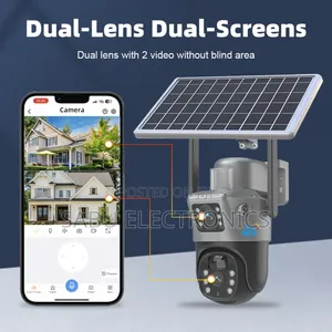 4g Solar-Powered Security Camera - With 64gb Memory Card