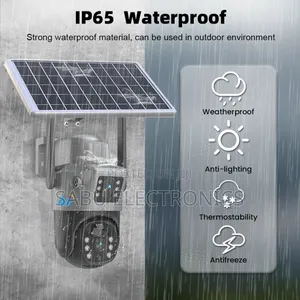 4g Solar-Powered Security Camera - With 64gb Memory Card