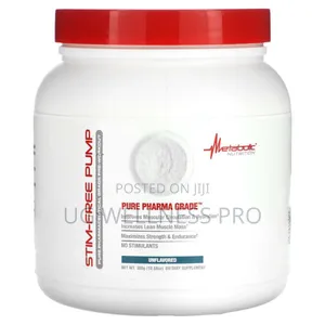 Metabolic Nutrition, Stim-Free Pump, Unflavored, 30 Servings