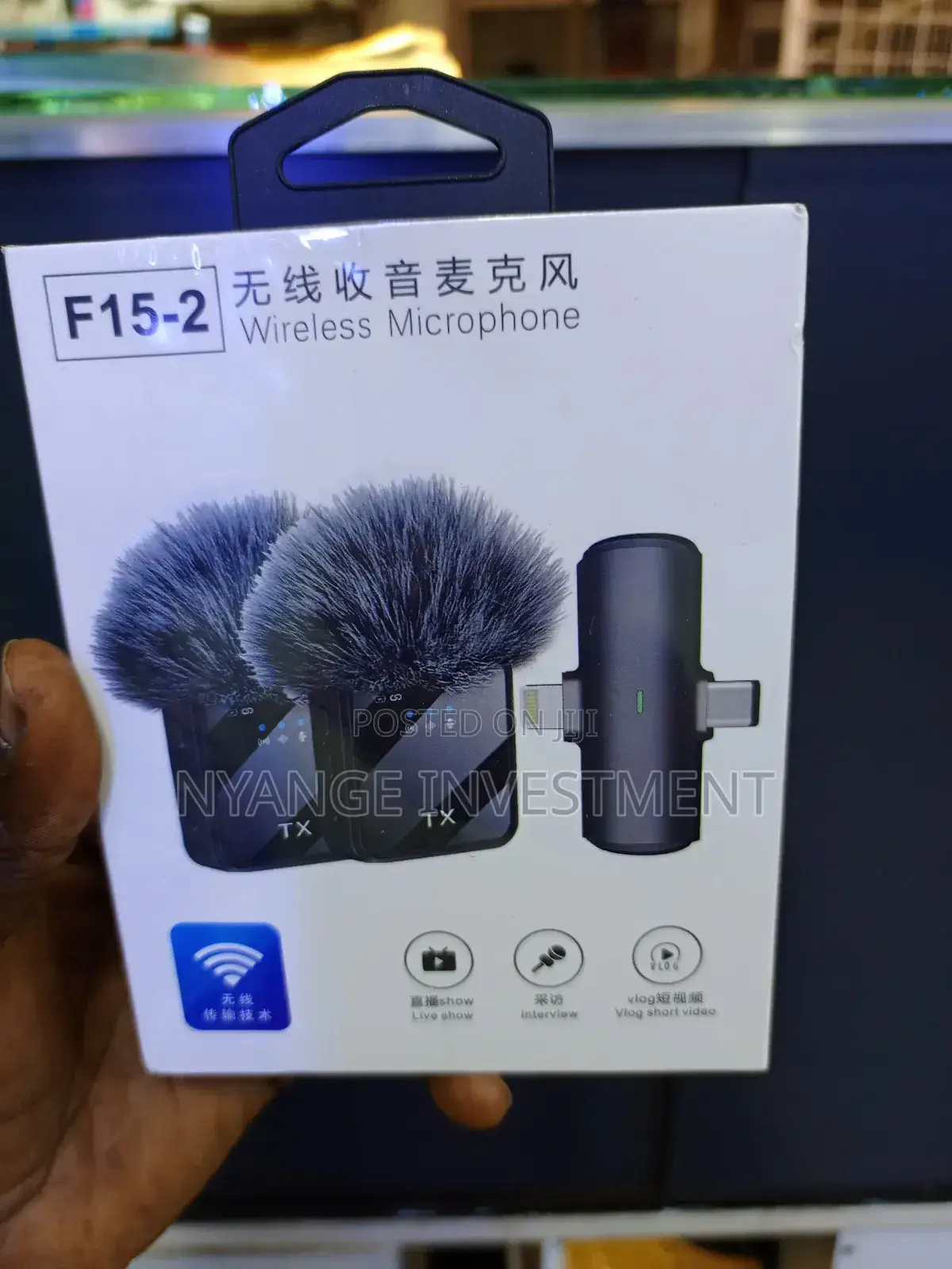 Wireless Microphone and Head Phones