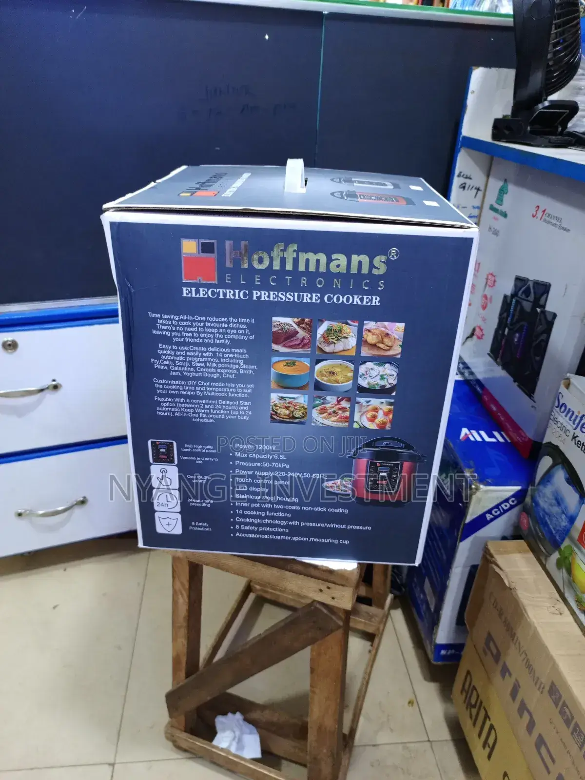 6.5l Electric Pressure Cooker. Hoffman Pressure Cooker