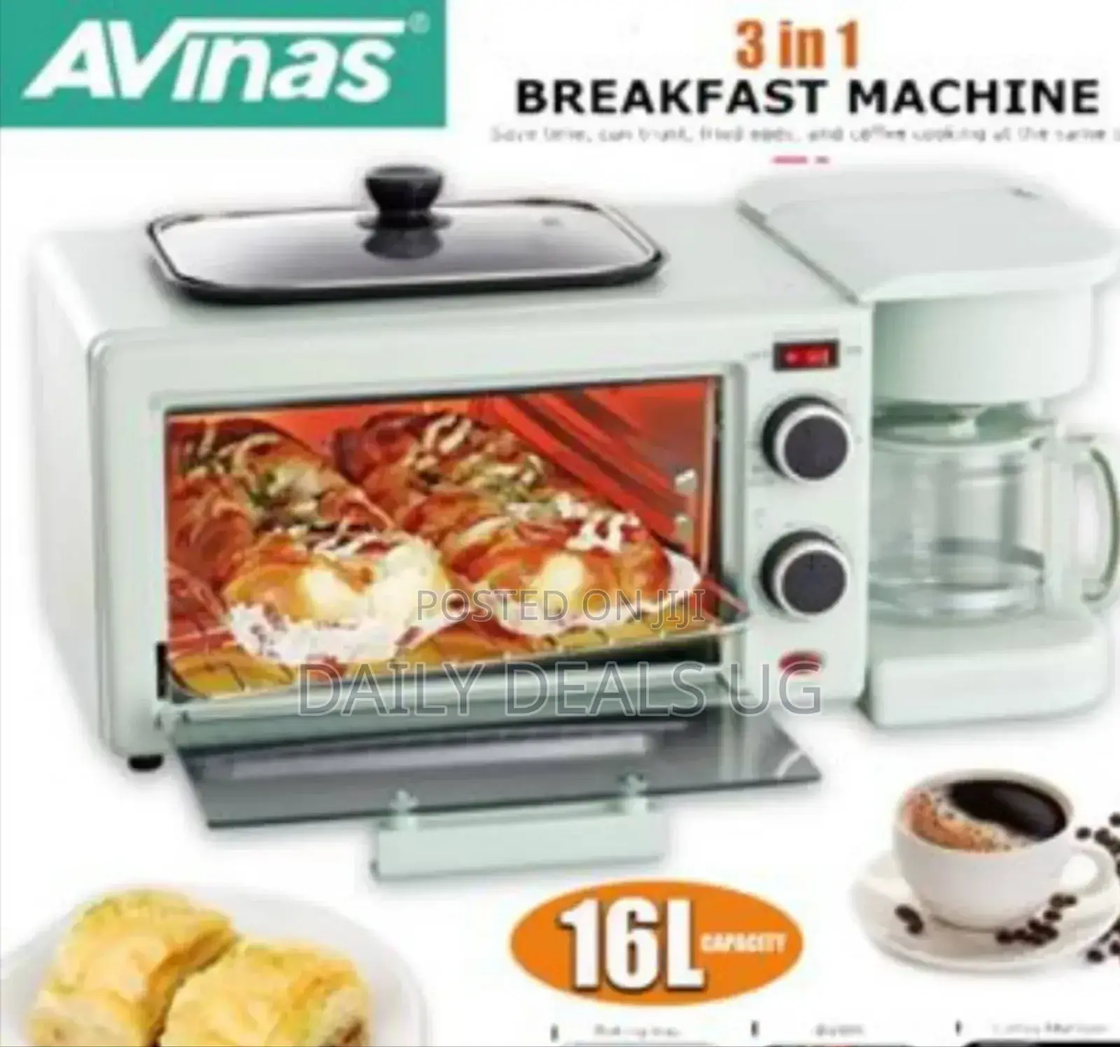 3 in 1 Avinas Breakfast Maker