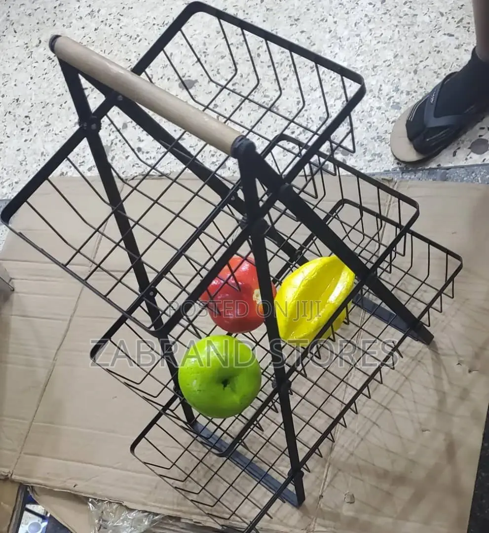 Fruit Basket/ Stainless Steel 3 Tier