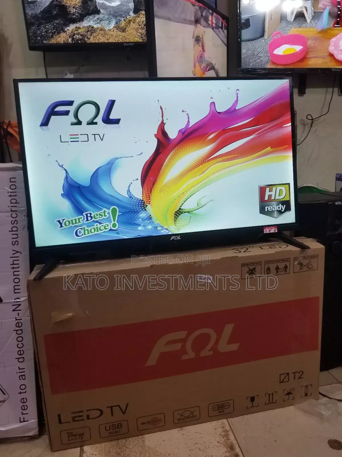 Fol 32 Digital Frameless TV 