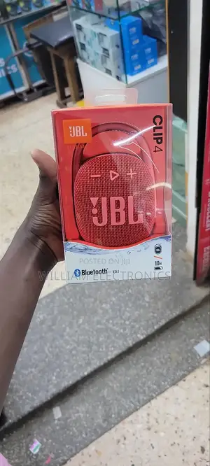 Red Clip 4 JBL Harman Speaker/Bluetooth JBL Speaker