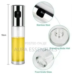 Kitchen Baking Salads BBQ Utensils 100ml Glass Spray Bottle