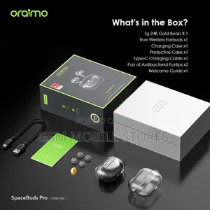 Oraimo Spacebuds Pro Hybrid ANC True Wireless Earbuds 5.4 BT