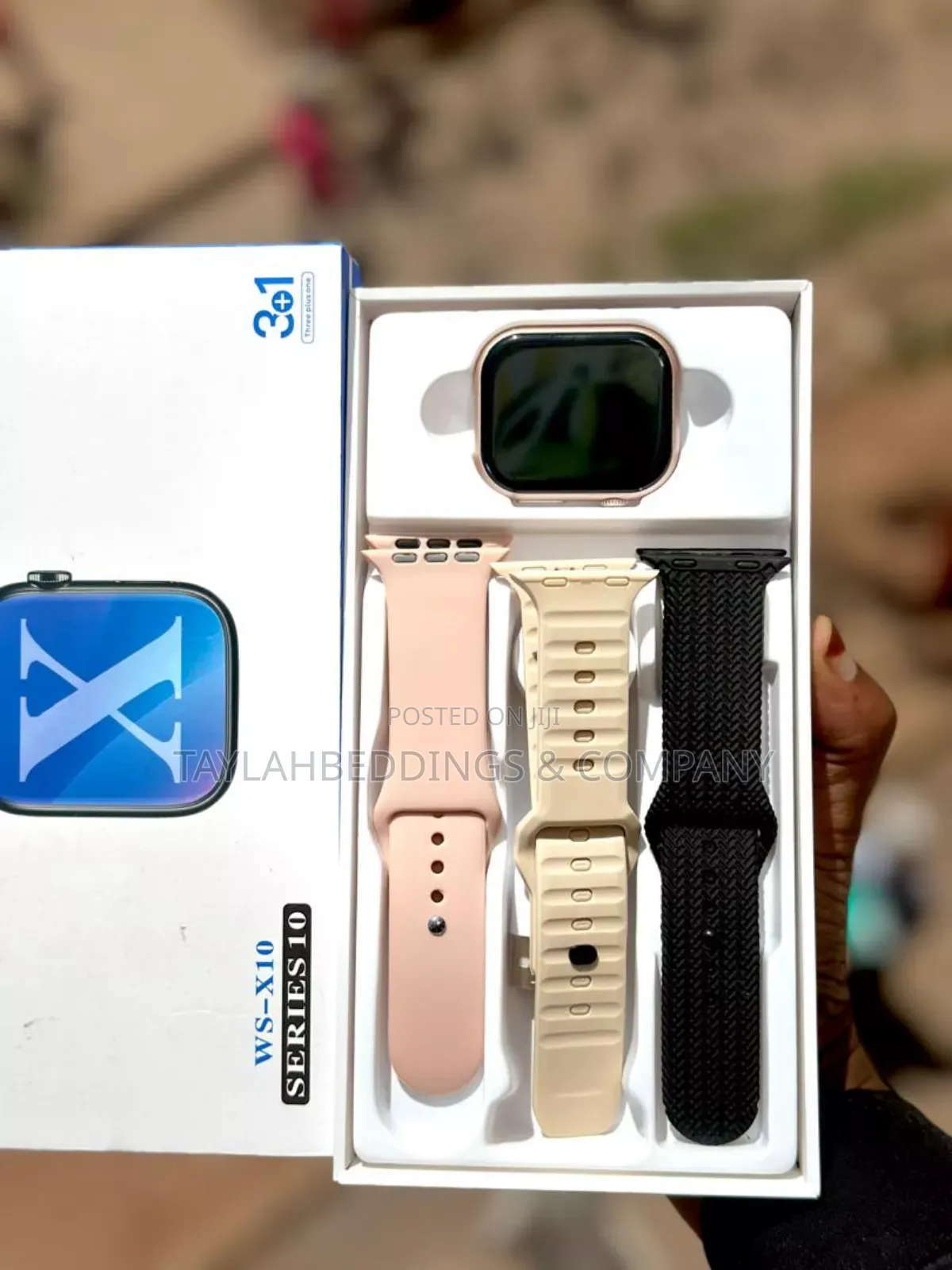SERIES 10 IPS Display Smart Watch With 3 Set Strap