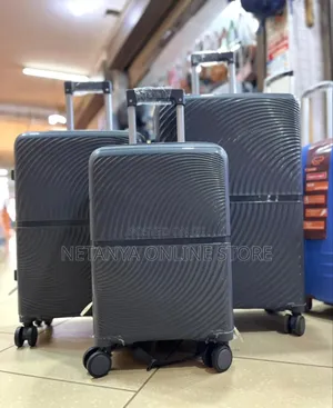 3pcs Rubber Durable Suitcases