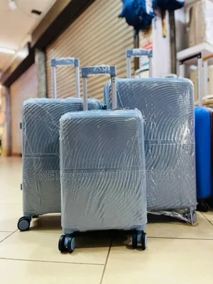 3pcs Rubber Durable Suitcases