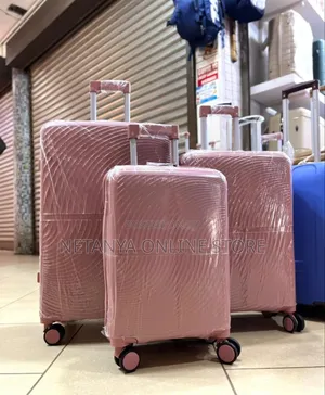 3pcs Rubber Durable Suitcases