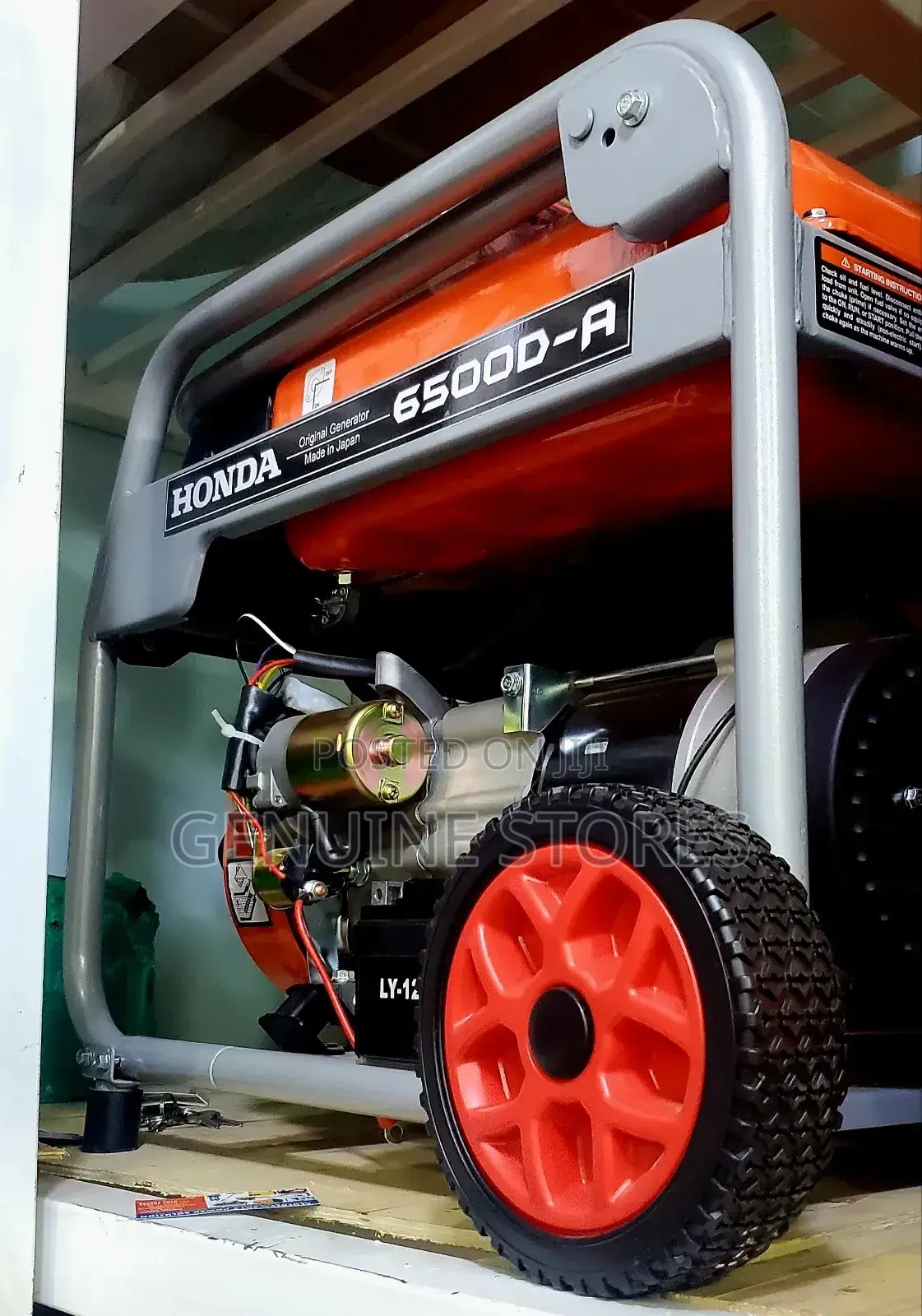 Honda Japan Made Generator/ 6500d-A