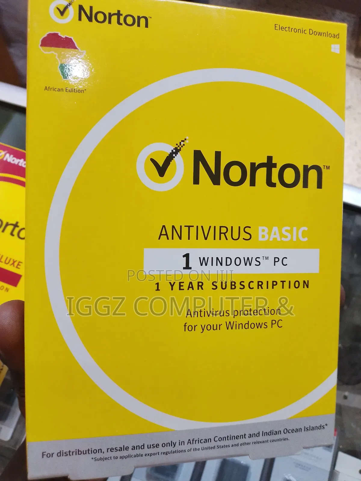 Norton Antivirus 1 User