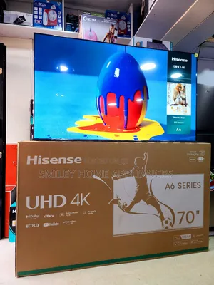 70inches VIDAA Hisense Smart Tv A6 Series 4KUHD