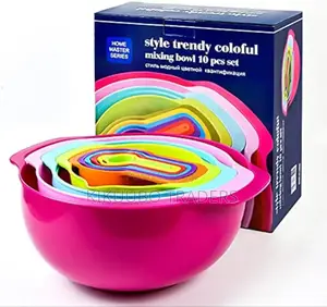 10pcs Mixing Bowl Set