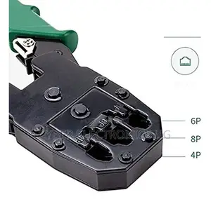 RJ45 RJ12 RJ11 Wire Cable Crimper Network Hand Tool