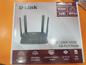 D-Link 4G LTE SIM Card Router(Dwr-M920)
