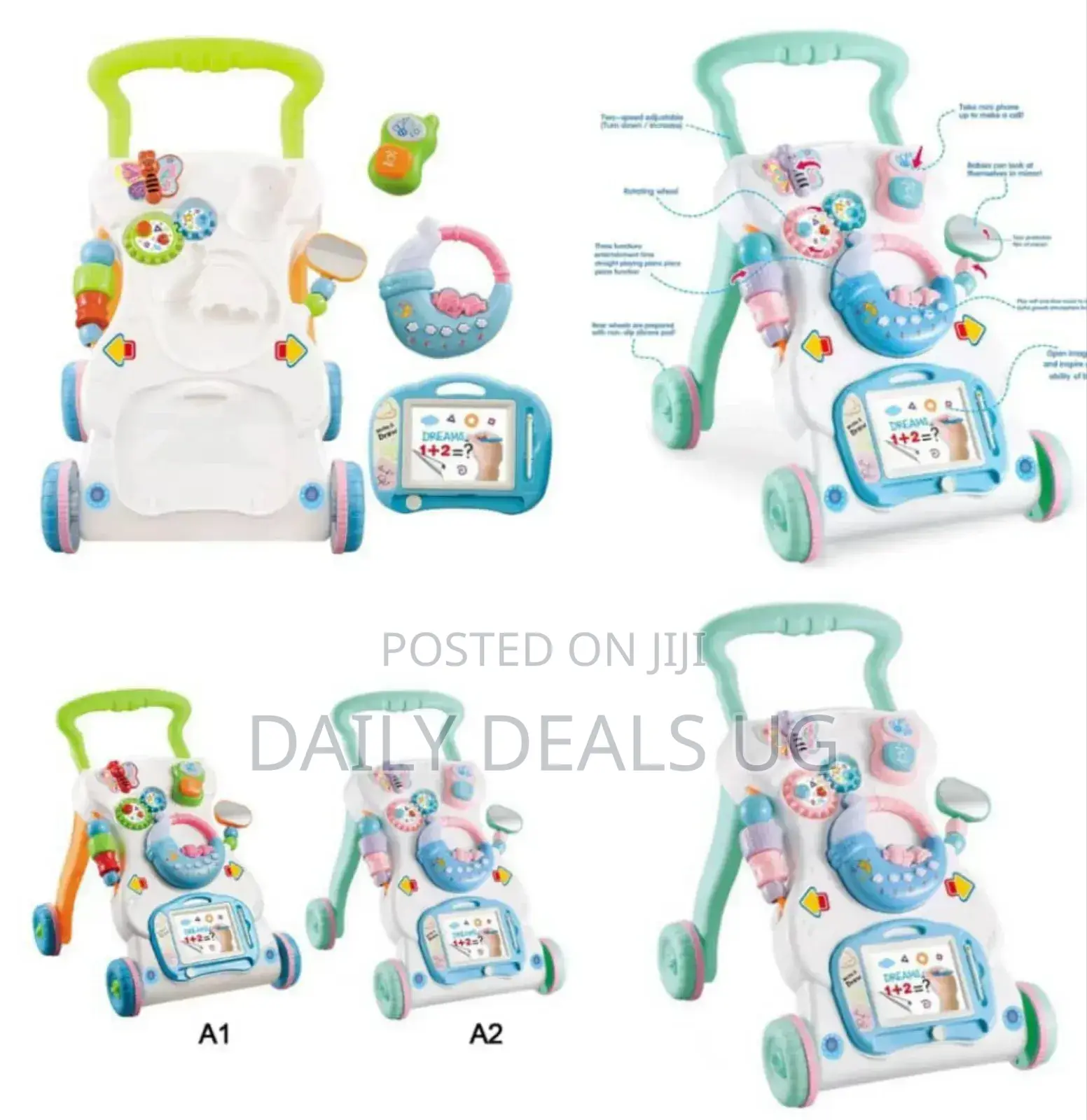 Foldable Musical Baby Walker