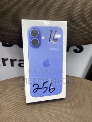 New Apple iPhone 16 256 GB Blue