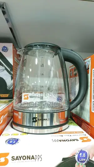 Sayona 1.8L Glass Electric Kettle