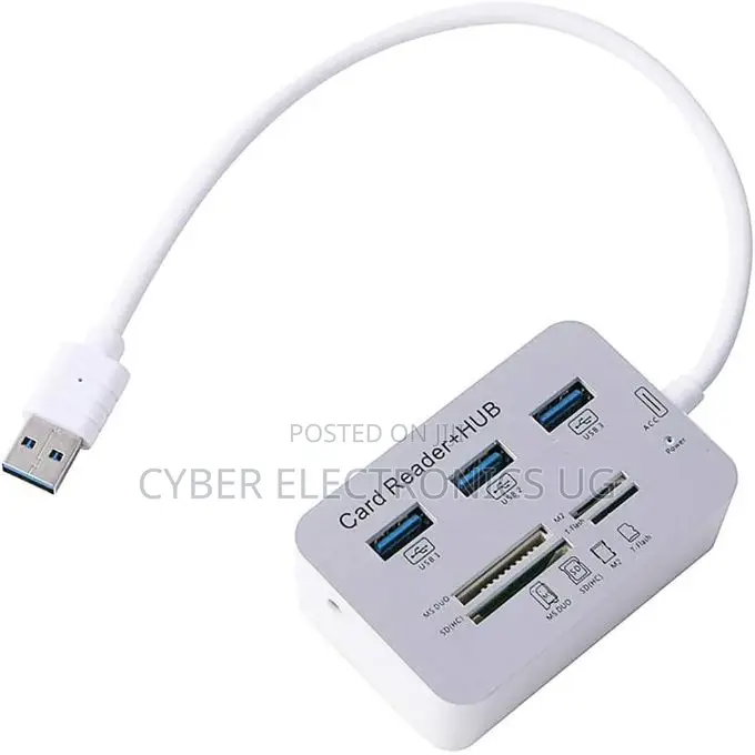 3.0 Usb Hub Sd M2 Tf Card Reader With 3 Usb Portss