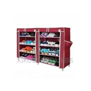 Wooden Frame Shoe Rack