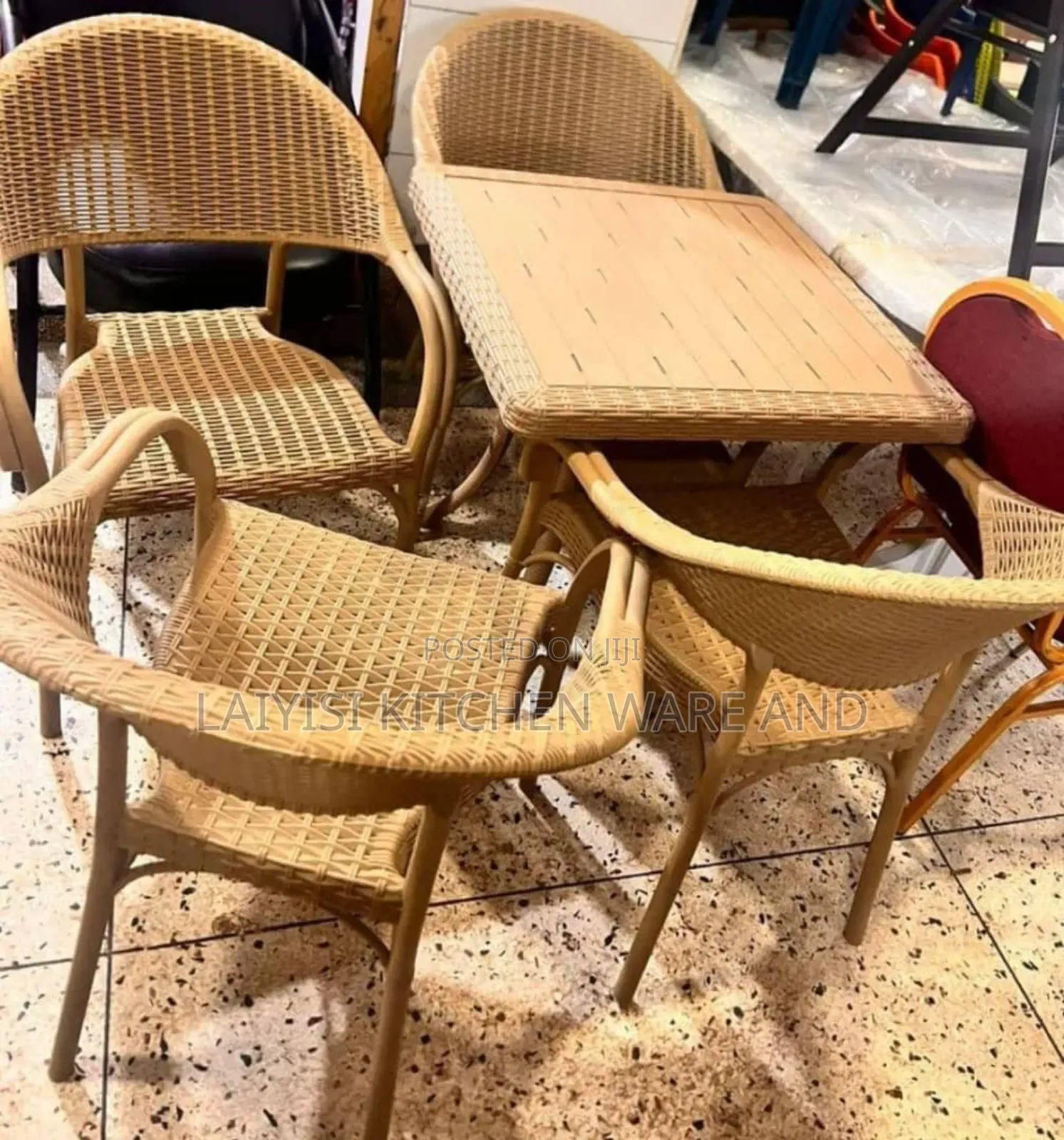 4 Seater Heavy Plastic Dining Table