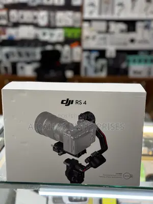 DJI RS 4, 3-Axis Gimbal for DSLR and Mirrorless Cameras