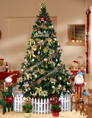 7ft Christmas Tree With Full Accessories As Seen On The Tree