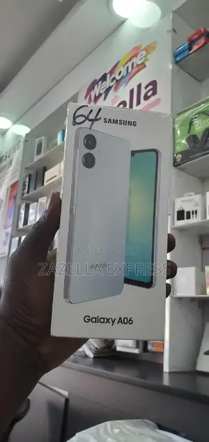 New Samsung Galaxy A06 64 GB Blue
