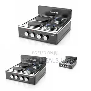Saachi Stove Cooker With Hot Plate