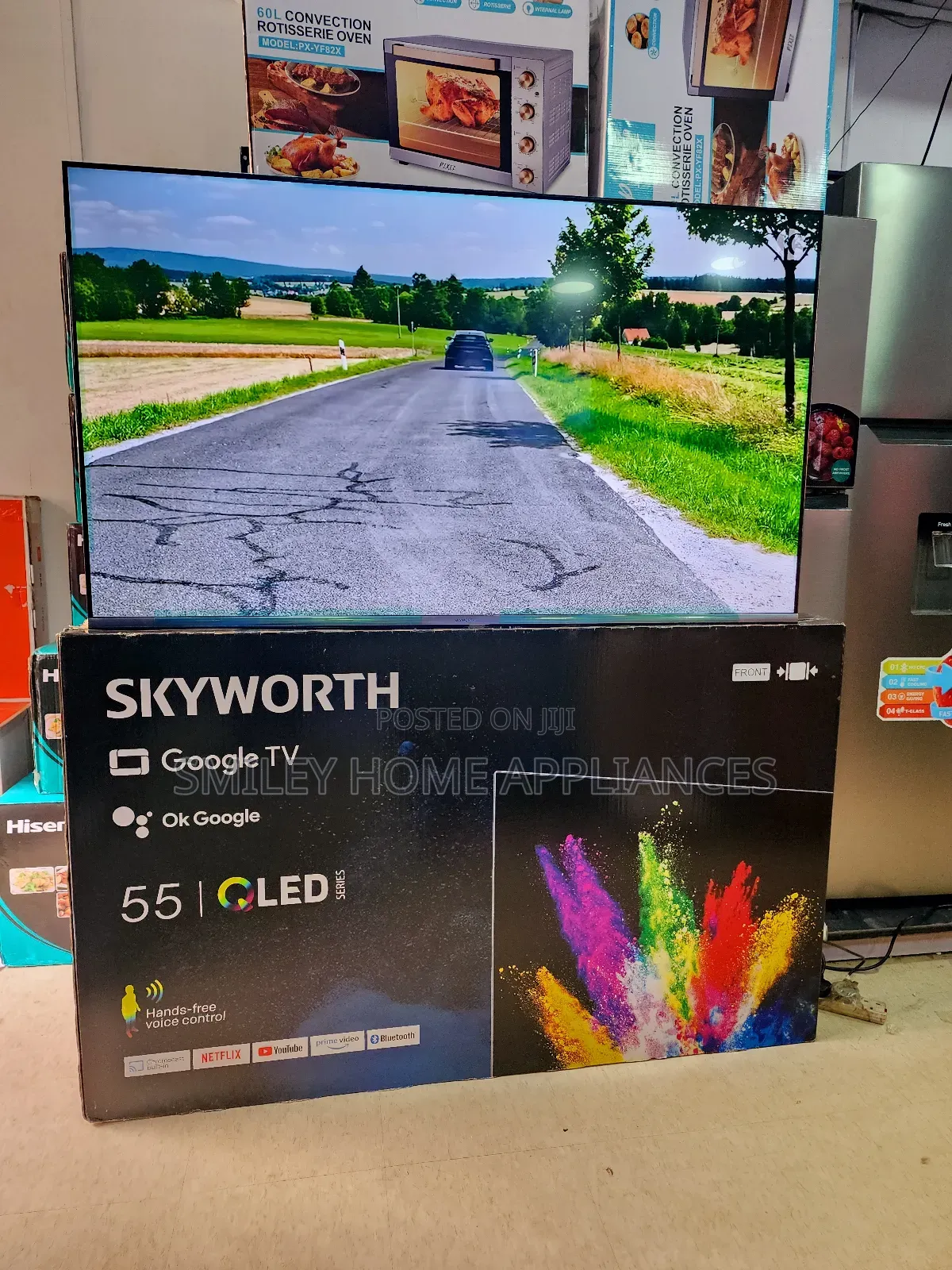 Skyworth Qled Google Pro Smart Tv 55inches