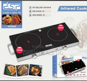 Double DSP Infrared Cooker
