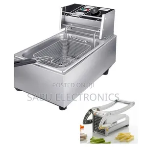 Electric Deep Fryer 6l+ Free Potato Chipper/ Cutter