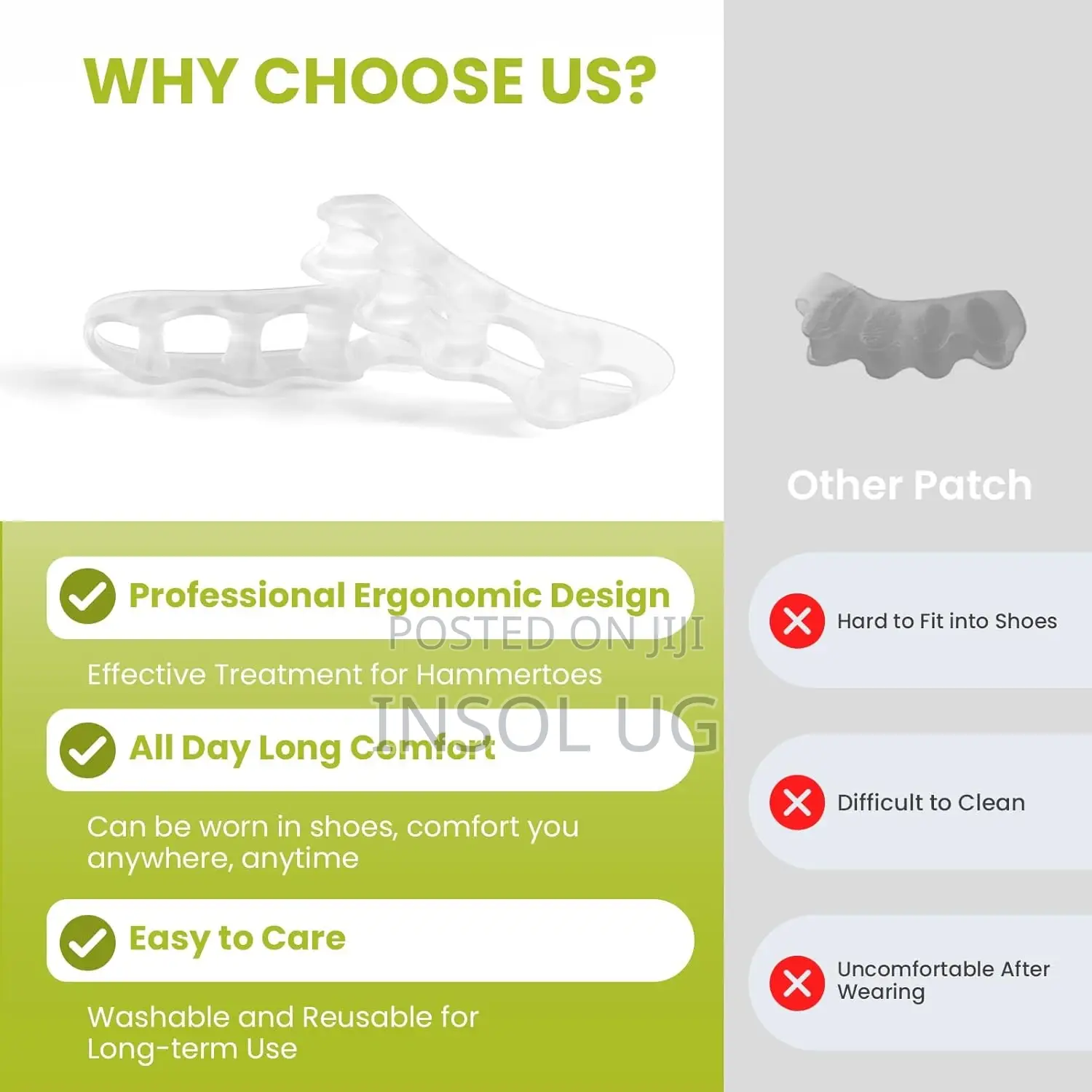 Silicone Toe Spacers