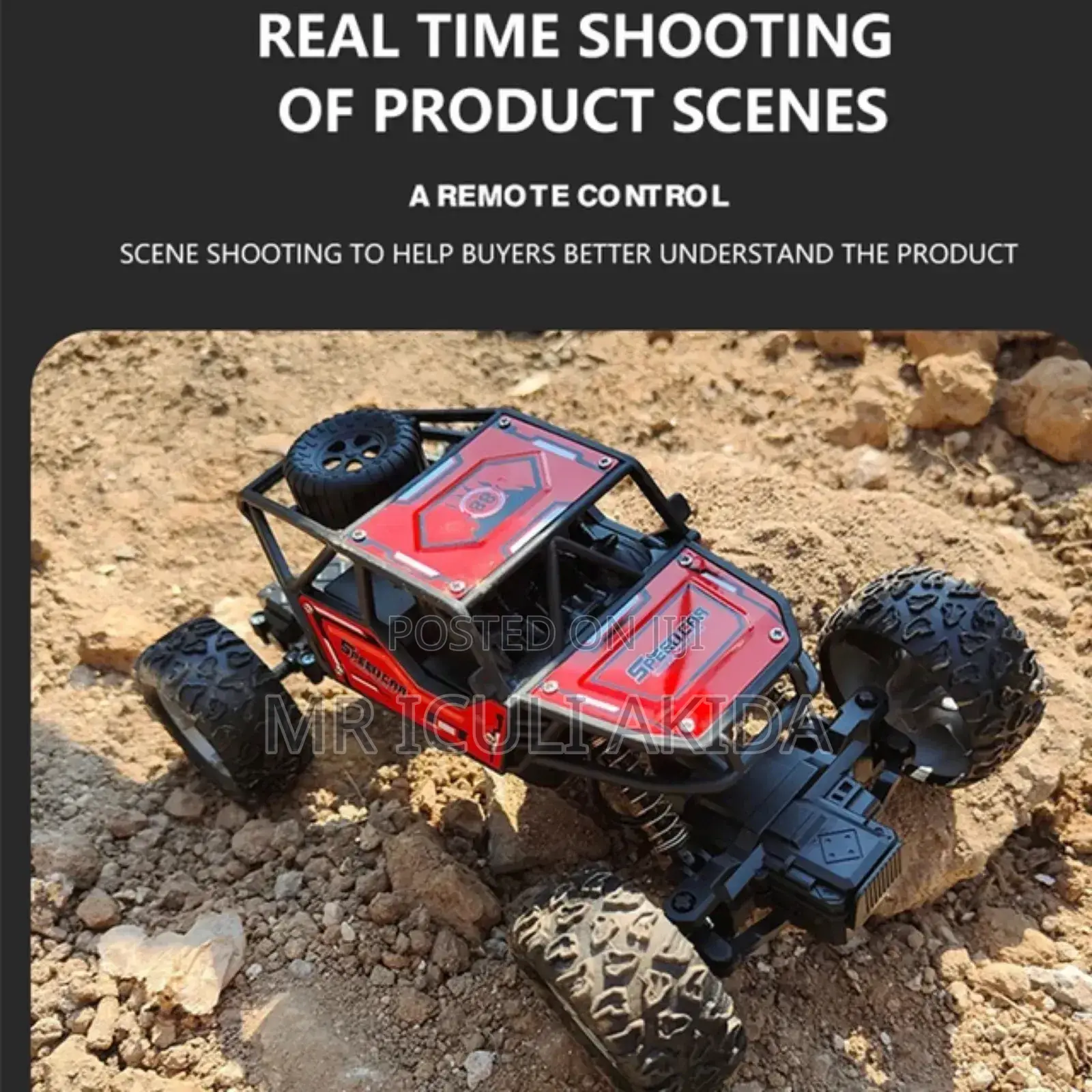 2.4G Scale Kid RC Drift Remote Control Rock Climbing Toy Car
