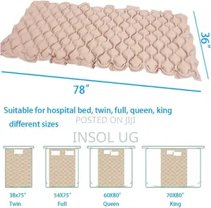 Alternating Pressure Pressure Relief Mattress.