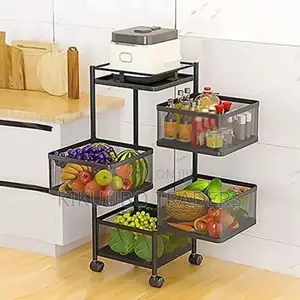 4 Layer Kitchen Storage Organizer
