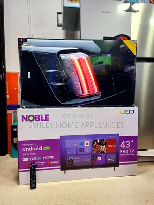 Brand New Noble 43inches Android Smart Tv